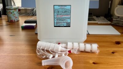 研磨成分を排除したアプローチの検討。