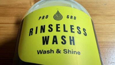 「リンスレス洗車」に思うこと。