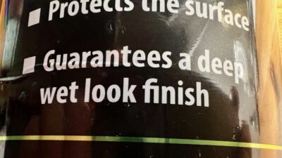 汚れているようには見えないということ。